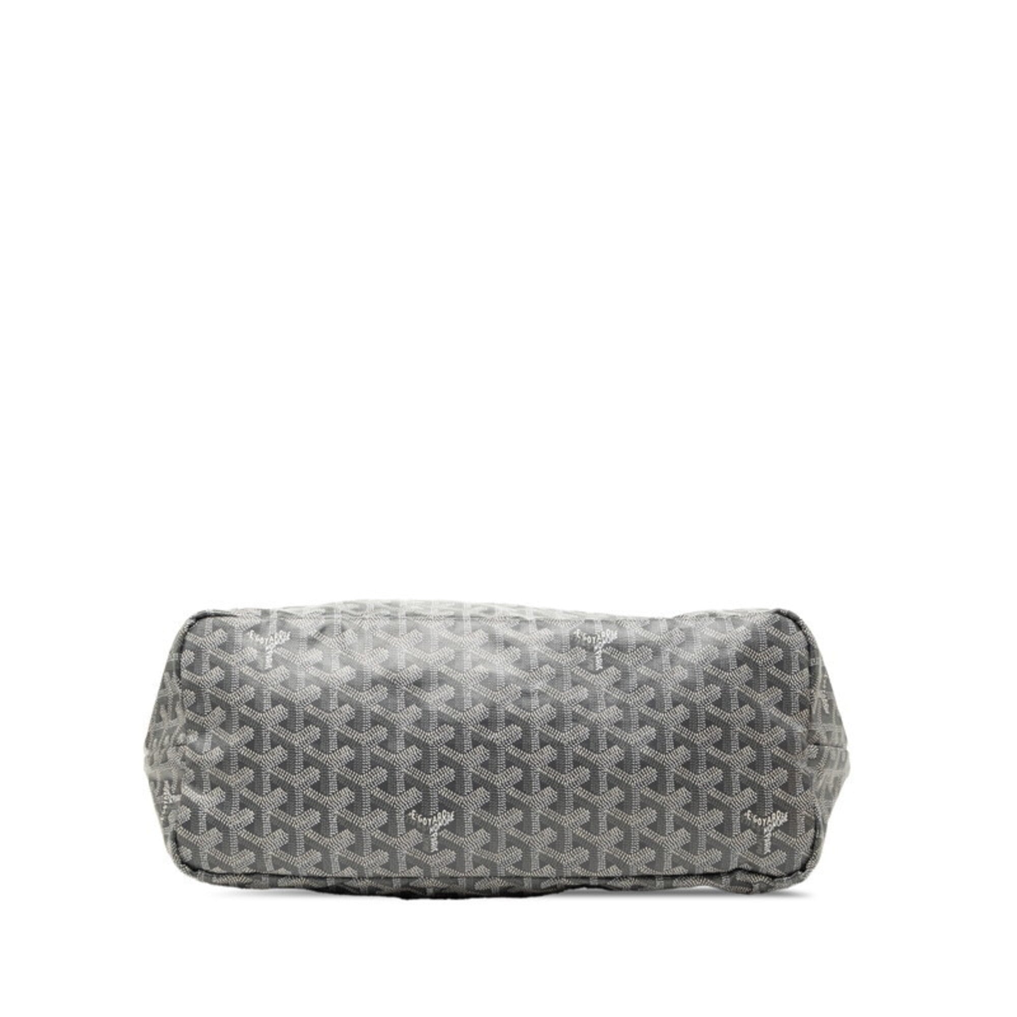 Goyard Gray Pvc Leather Shoulder Bag Tote Bag (Pre-Owned)