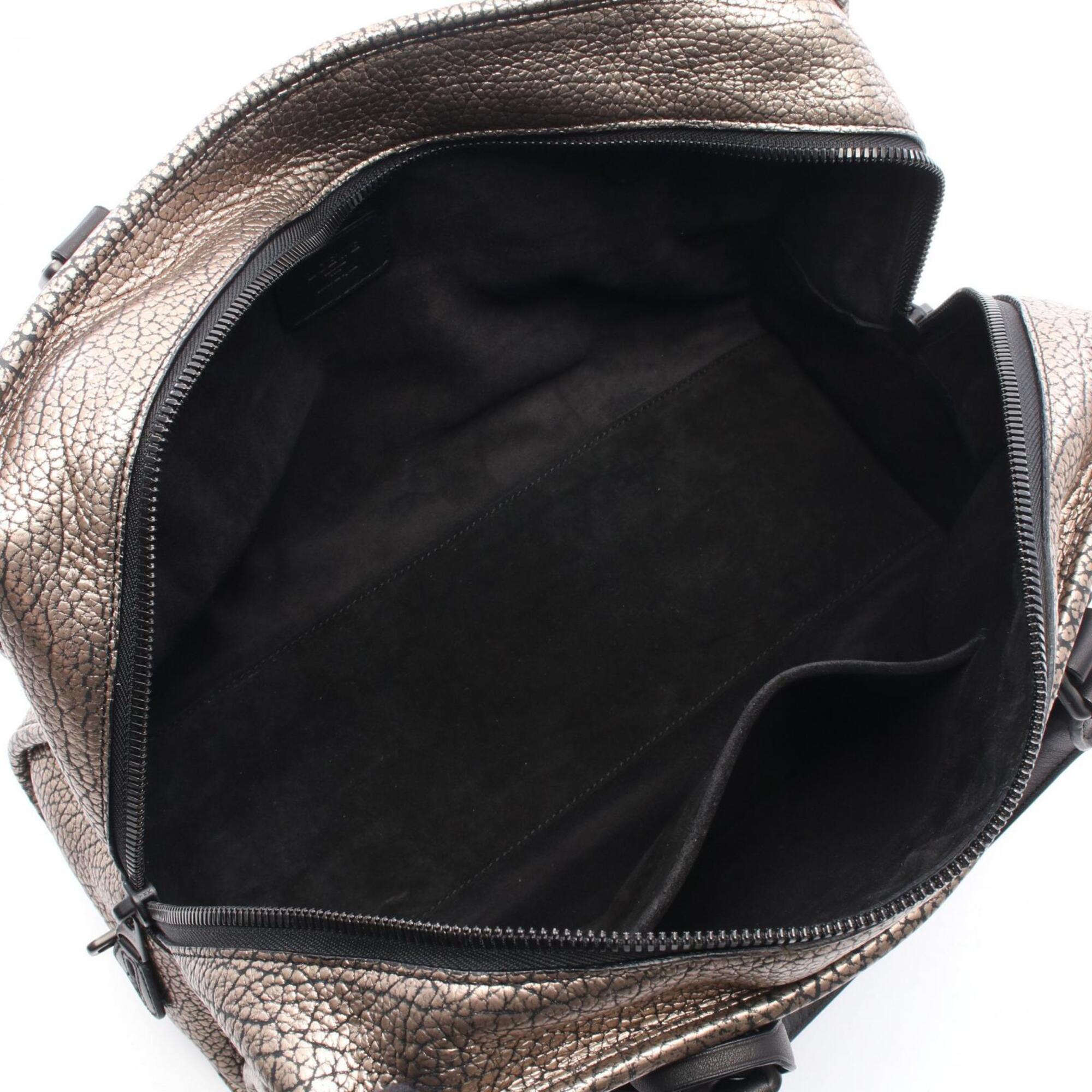 Loewe Amazona Gold Leather Handbag (Pre-Owned)