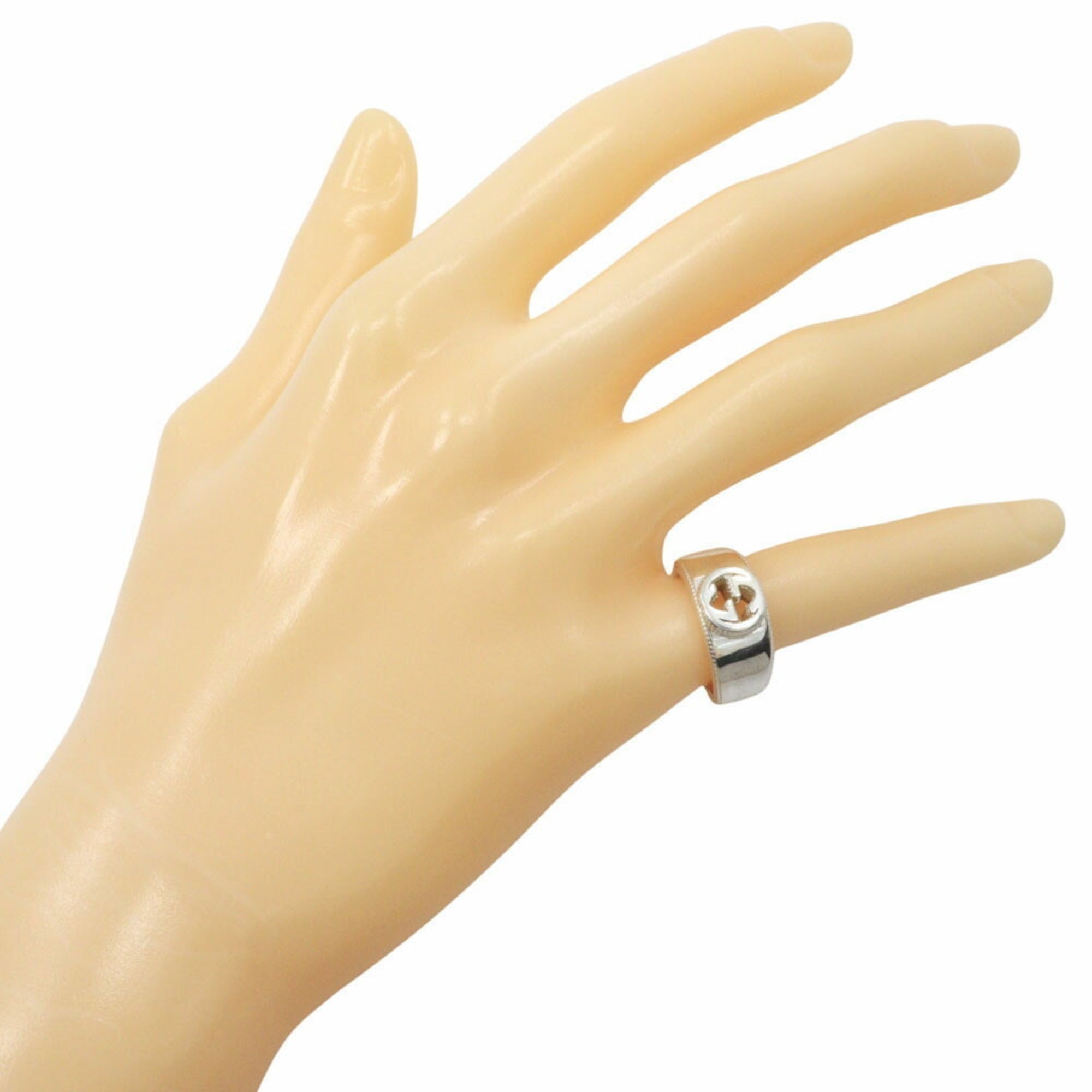 Gucci Silver 925 Band Ring (Pre-Owned)