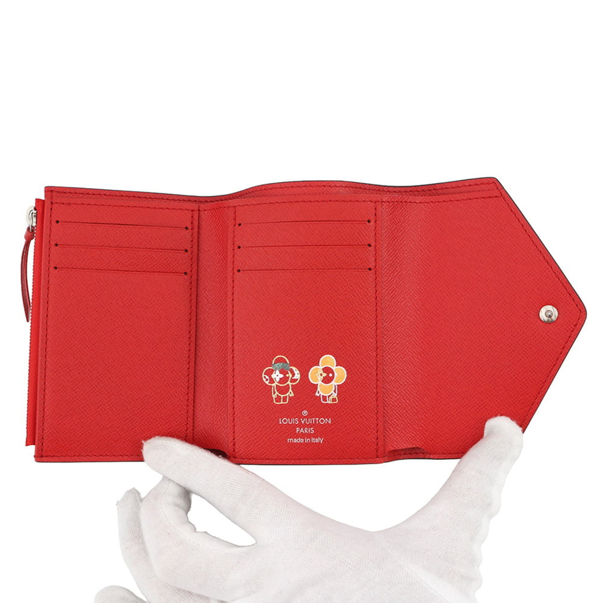 Louis Vuitton Rouge Monogram Coin Purse/Coin Case (Pre-Owned)
