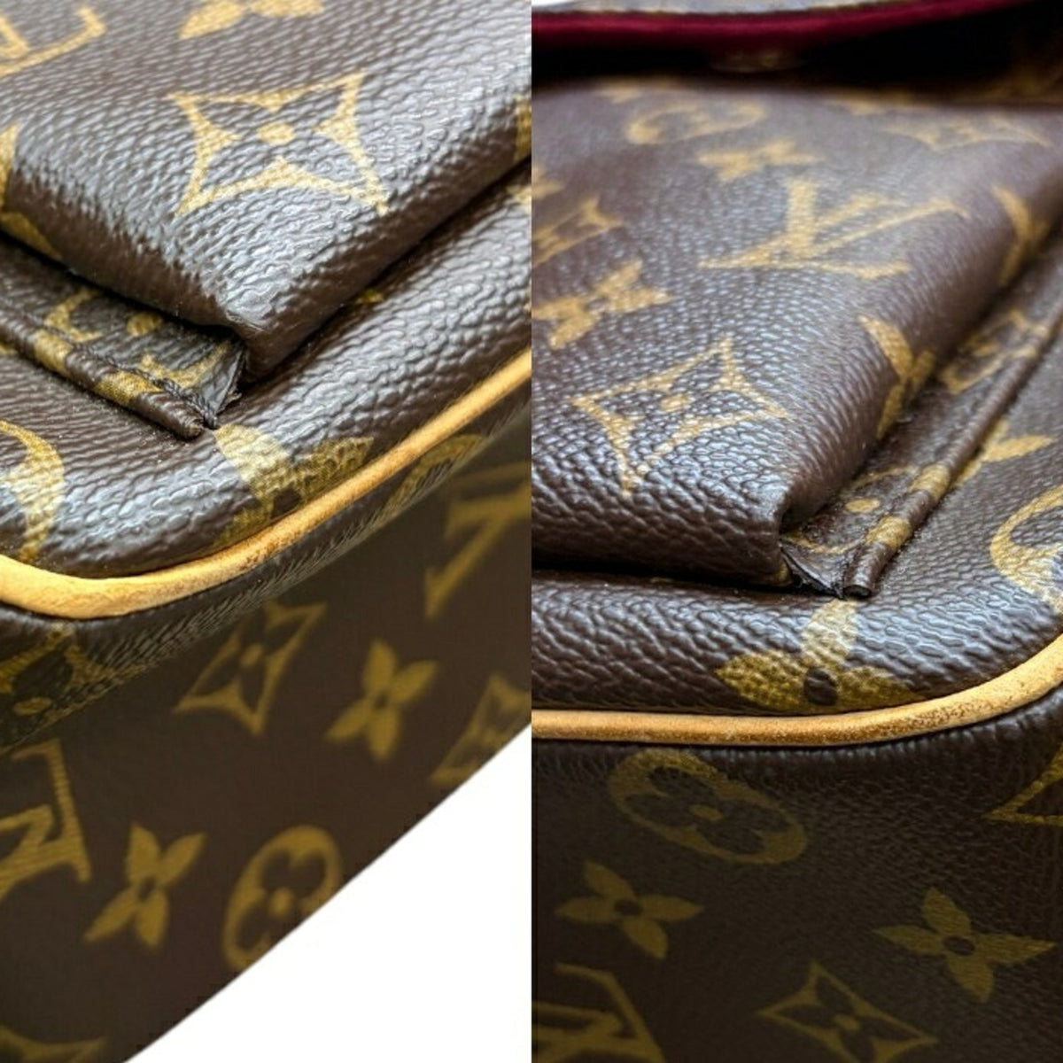 Louis Vuitton Monogram Brown Pvc Leather Shoulder Bag (Pre-Owned)