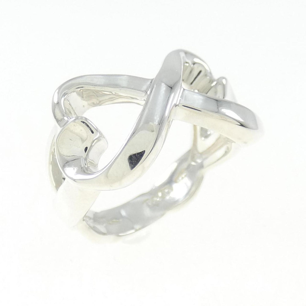 Tiffany Silver 925 Band Ring (Pre-Owned)