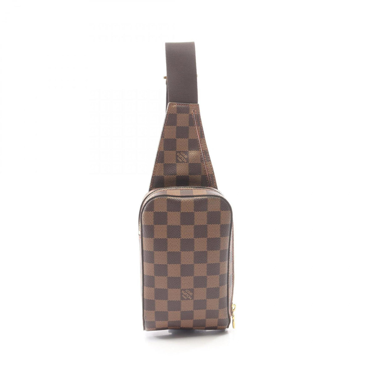 Louis Vuitton Brown Coated Canvas Fanny Pack Sling Bag (Pre-Owned)