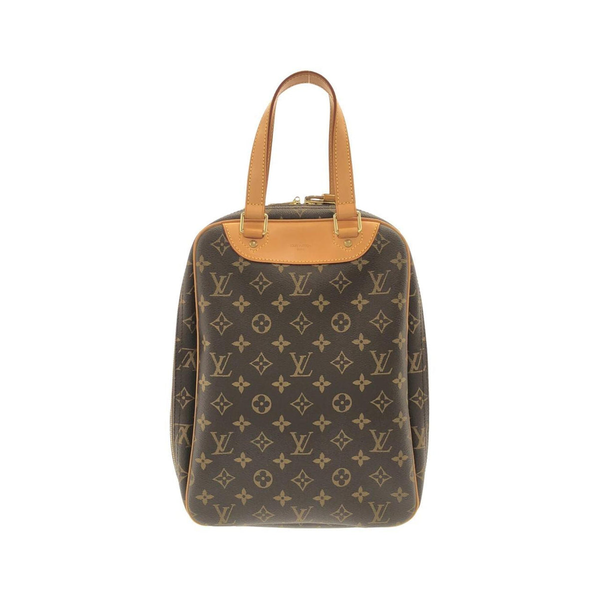 Louis Vuitton Brown Coated Canvas Handbag (Pre-Owned)