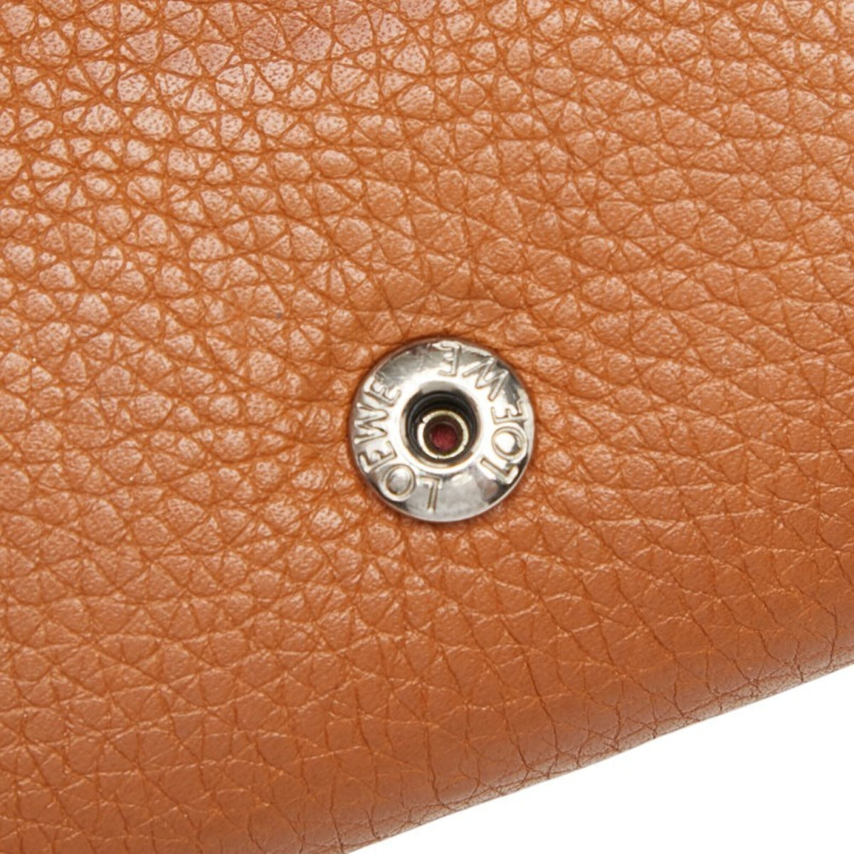 Loewe Brown Leather Wallet (Tri-Fold) (Pre-Owned)