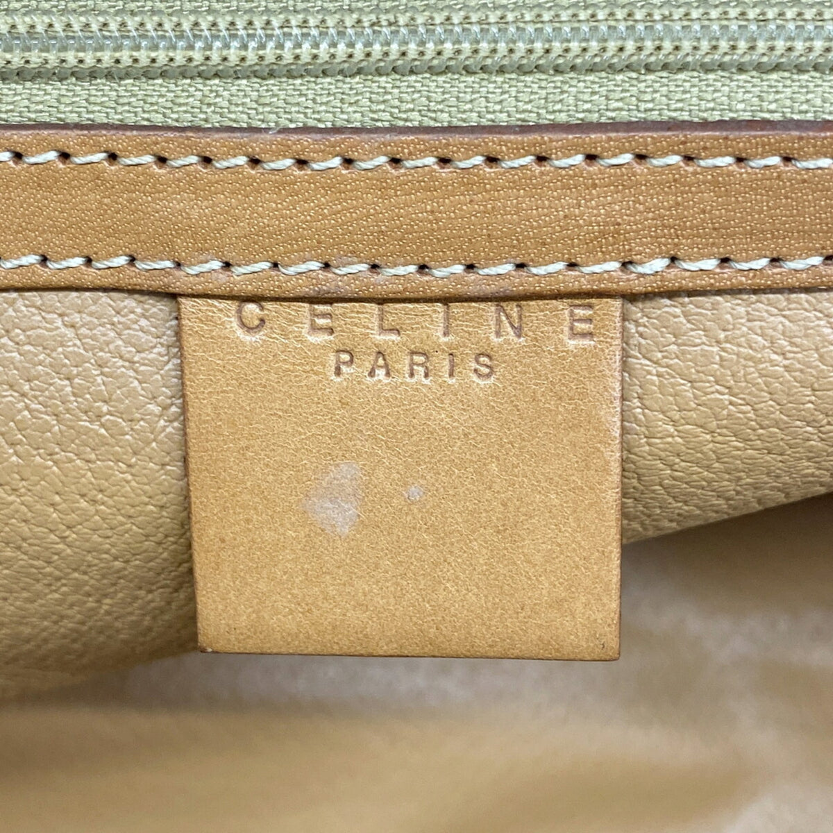 Celine Brown Pvc Handbag (Pre-Owned)