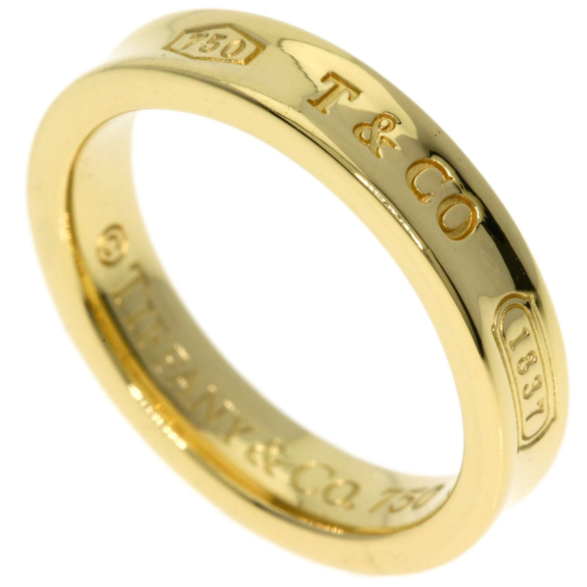 Tiffany Yellow Gold (18K) Band Ring (Pre-Owned)