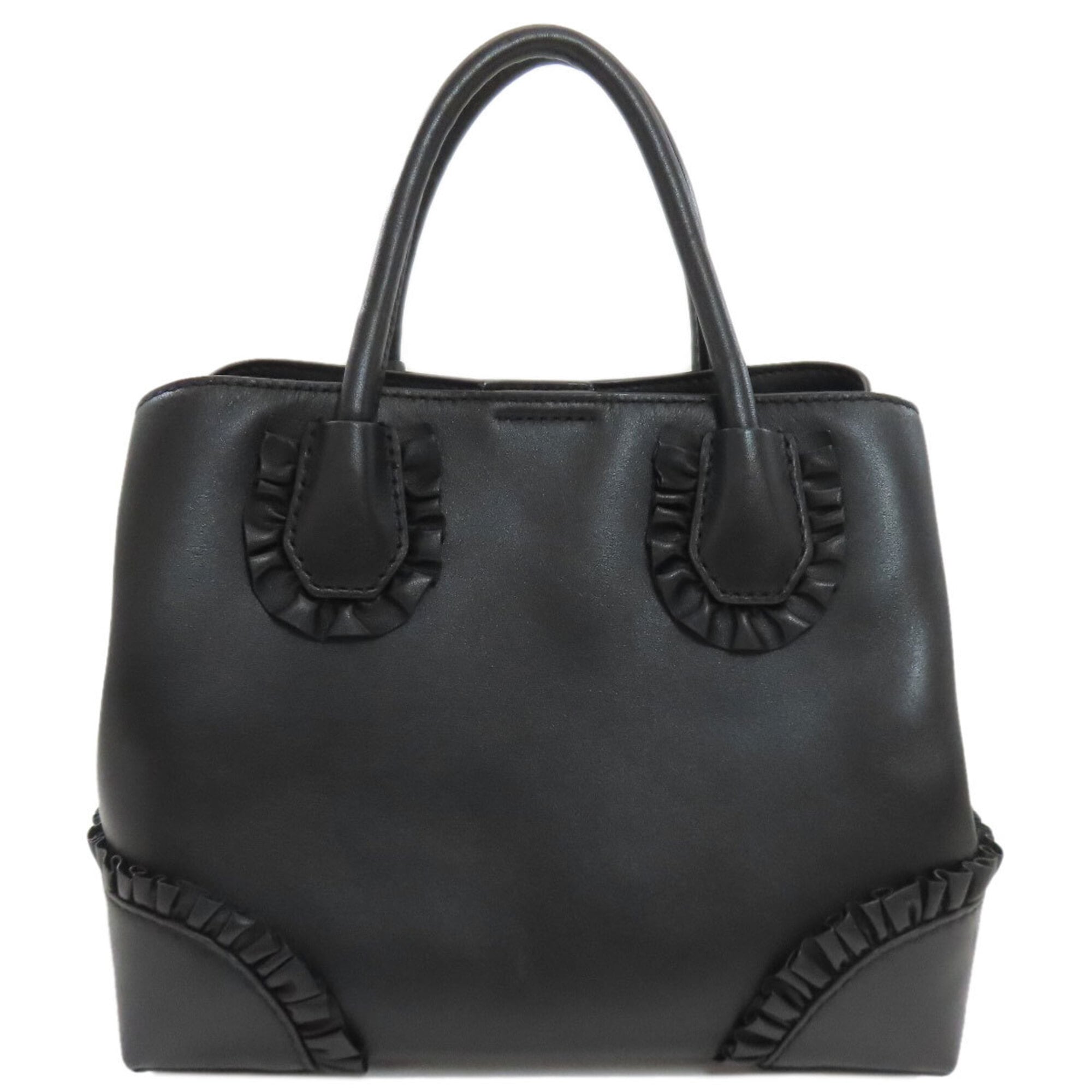 Michael Kors Black Leather Handbag (Pre-Owned)