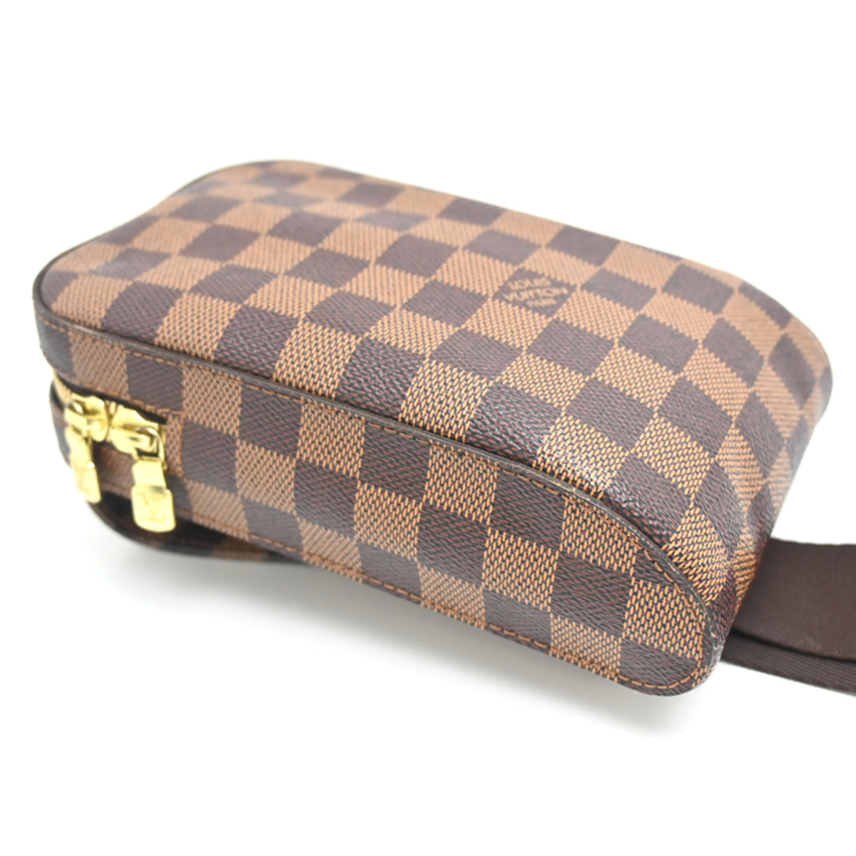 Louis Vuitton Brown Damier Canvas Sling Bag (Pre-Owned)
