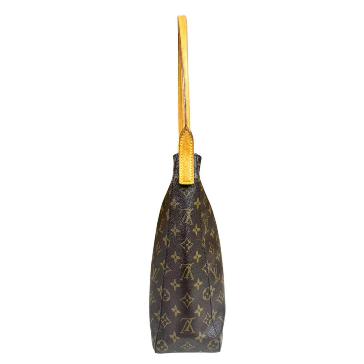 Louis Vuitton Brown Monogram Canvas Shoulder Bag (Pre-Owned)