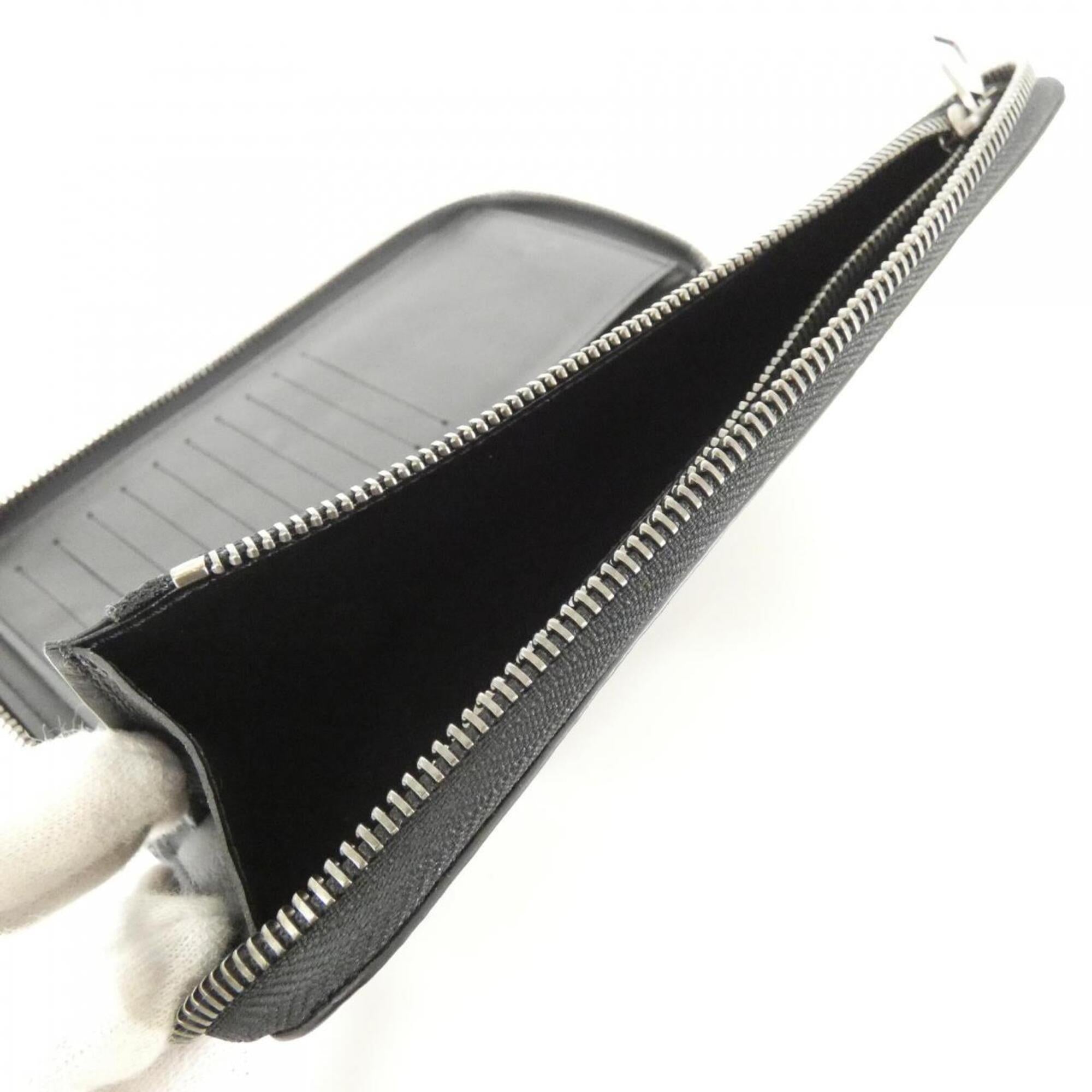 Louis Vuitton Black Infini Leather Long Wallet (Bi-Fold) (Pre-Owned)