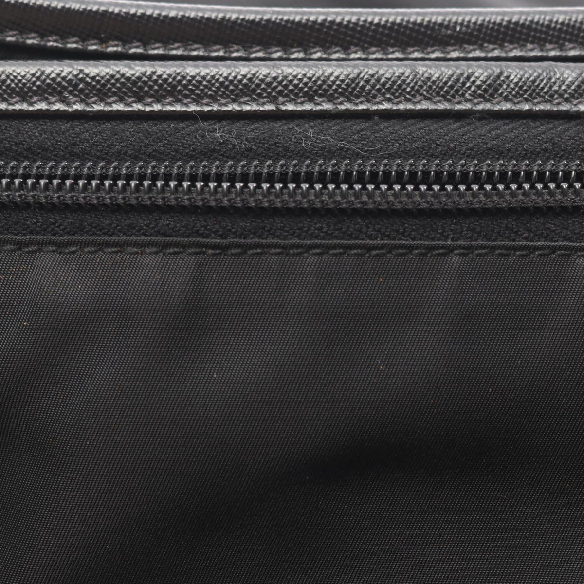 Prada Black Nylon Handbag Shoulder Bag (Pre-Owned)