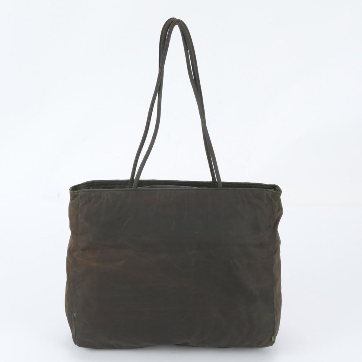 Prada Green Khaki Handbag Shoulder Bag Tote Bag (Pre-Owned)