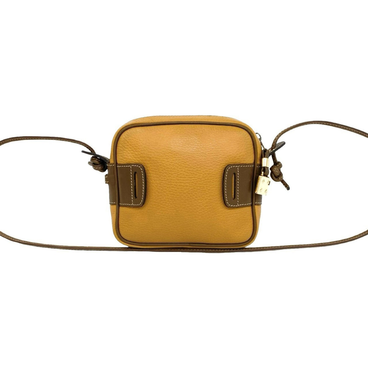 Loewe Brown Camel Leather Pochette Shoulder Bag (Pre-Owned)