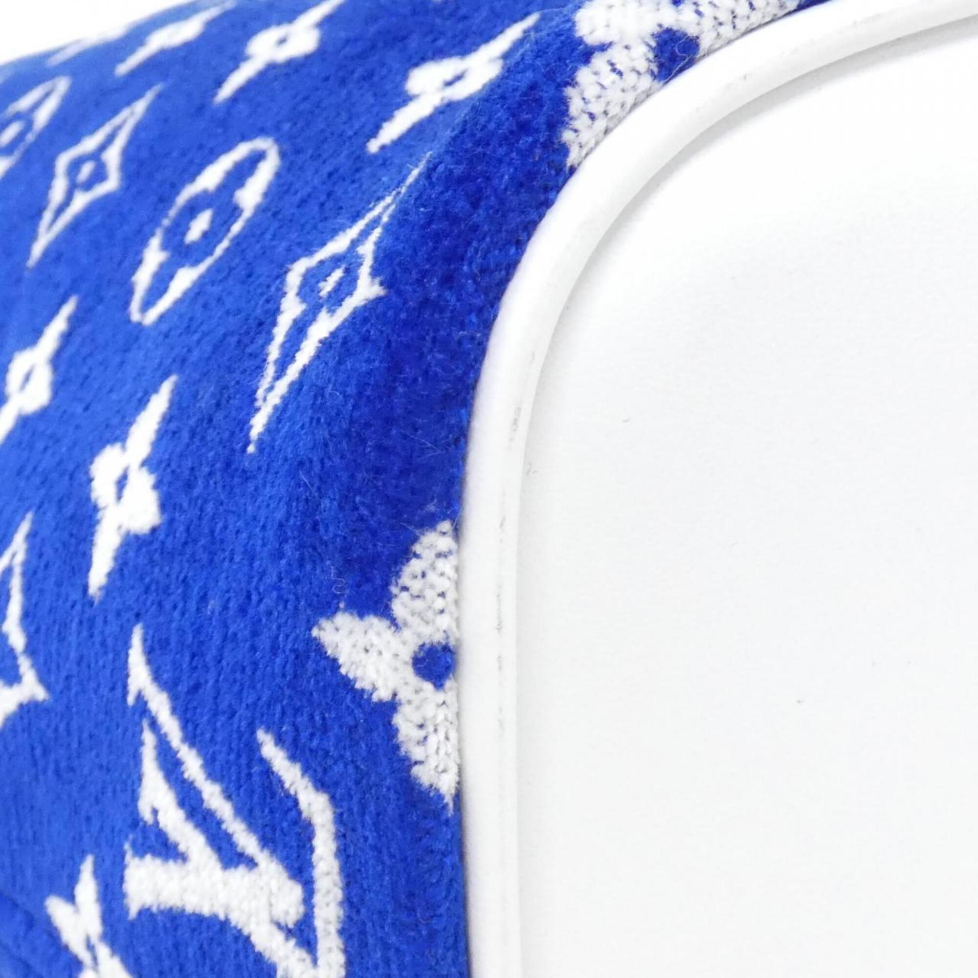 Louis Vuitton Blue Jacquard Handbag Pouch (Pre-Owned)