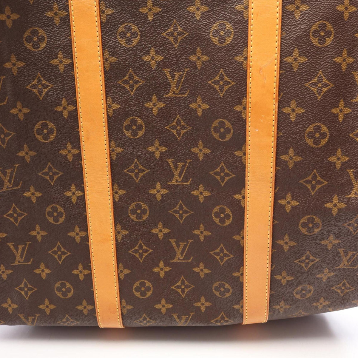 Louis Vuitton Brown Monogram Monogram Leather Boston Bag Handbag (Pre-Owned)