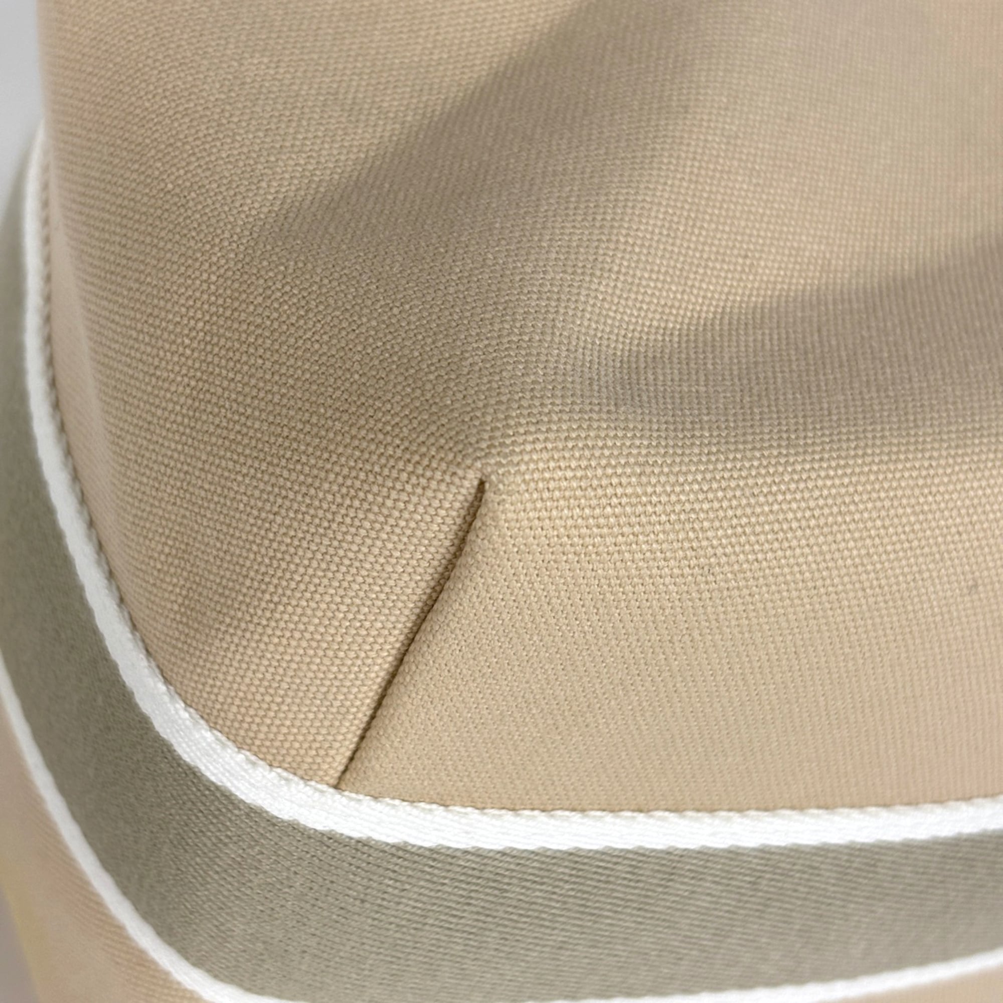 Hermes Beige Cotton Handbag Pouch (Pre-Owned)