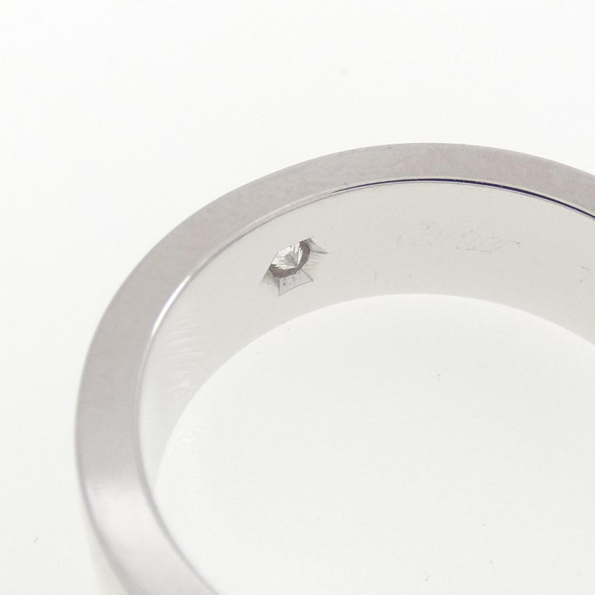 Cartier Love White Gold (18K) Band Ring (Pre-Owned)