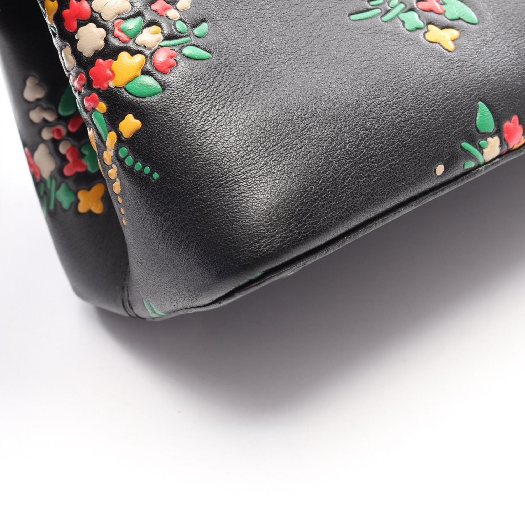 Louis Vuitton Black Multi-Color Leather Handbag (Pre-Owned)
