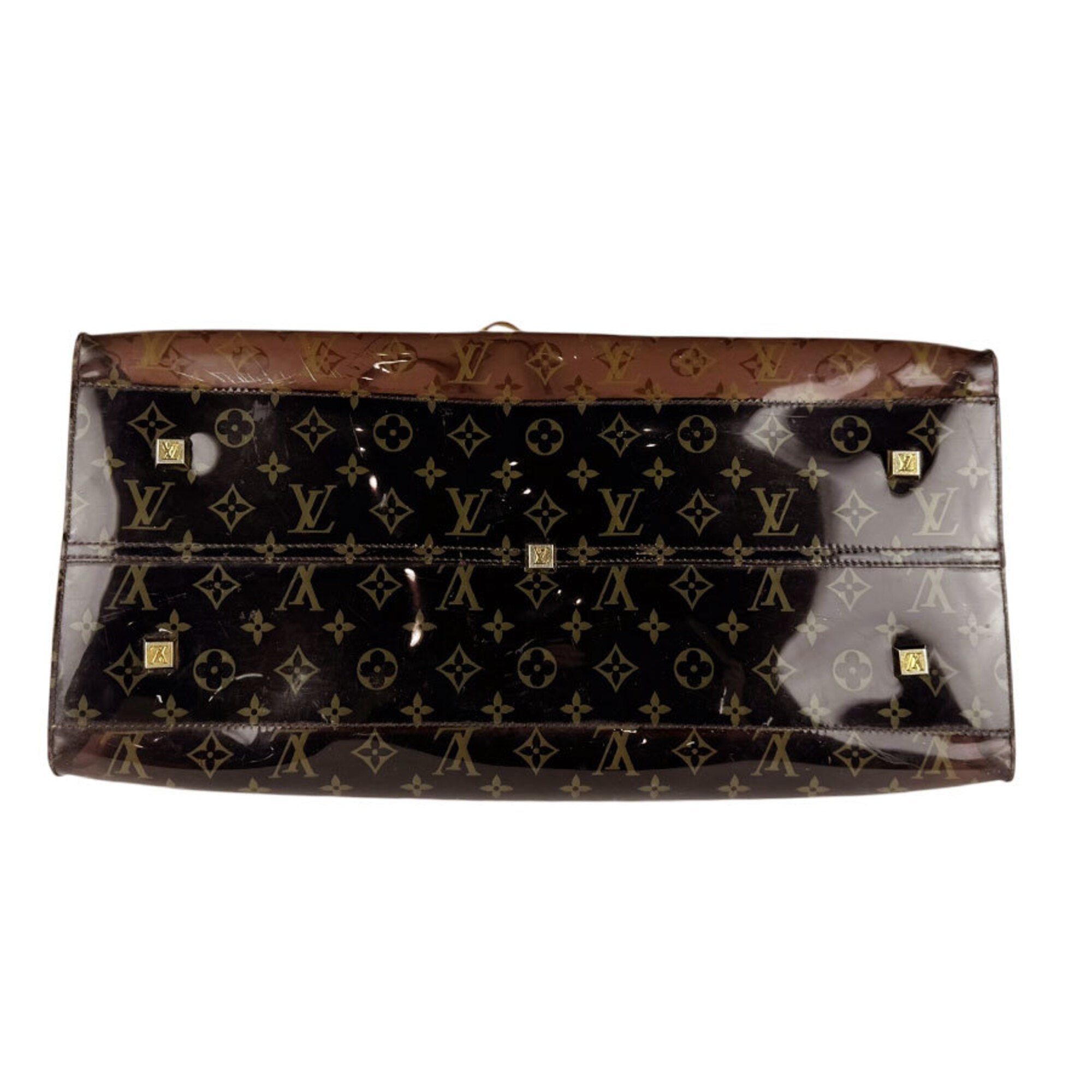 Louis Vuitton Brown Monogram Pvc Leather Handbag (Pre-Owned)