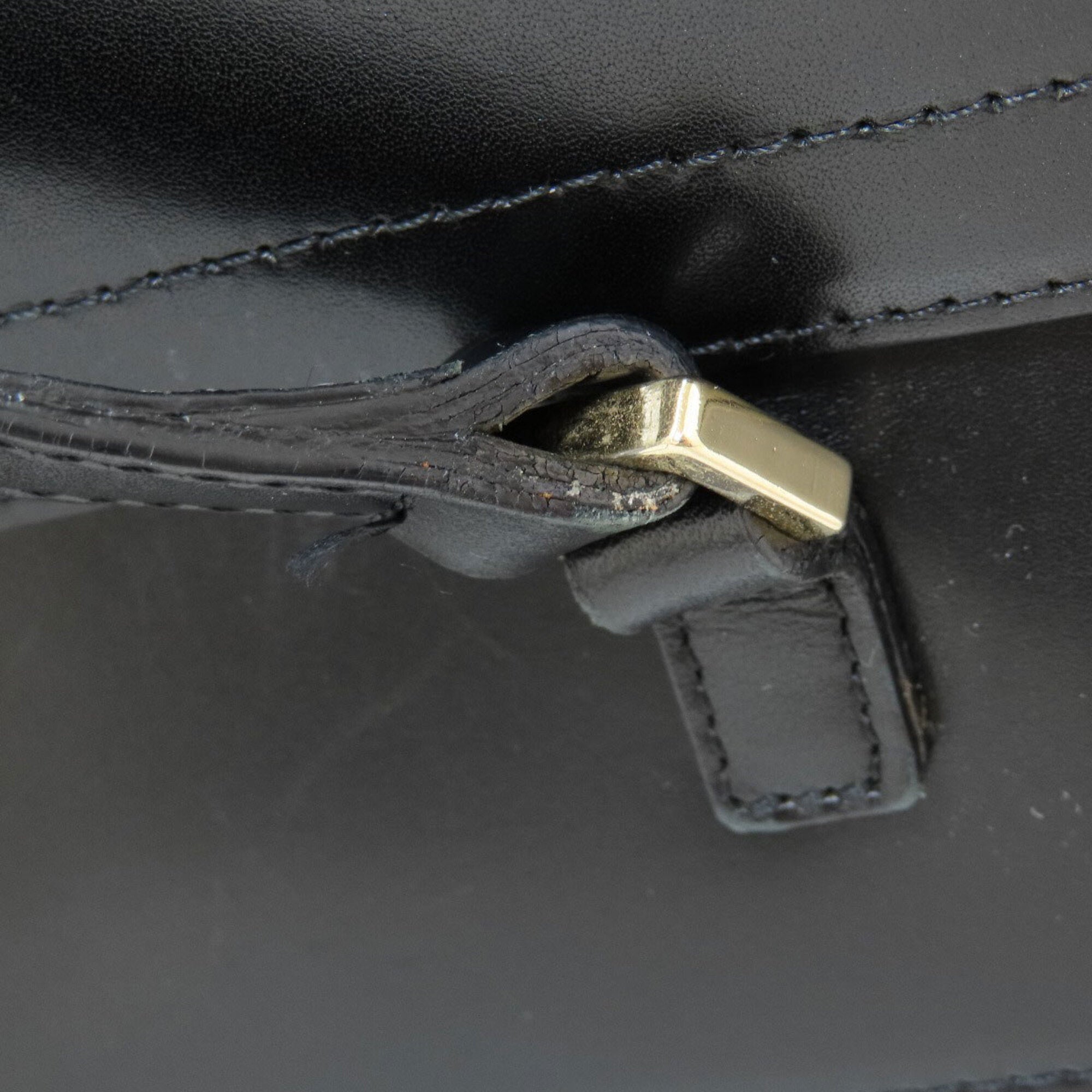 Celine Black Leather Handbag (Pre-Owned)