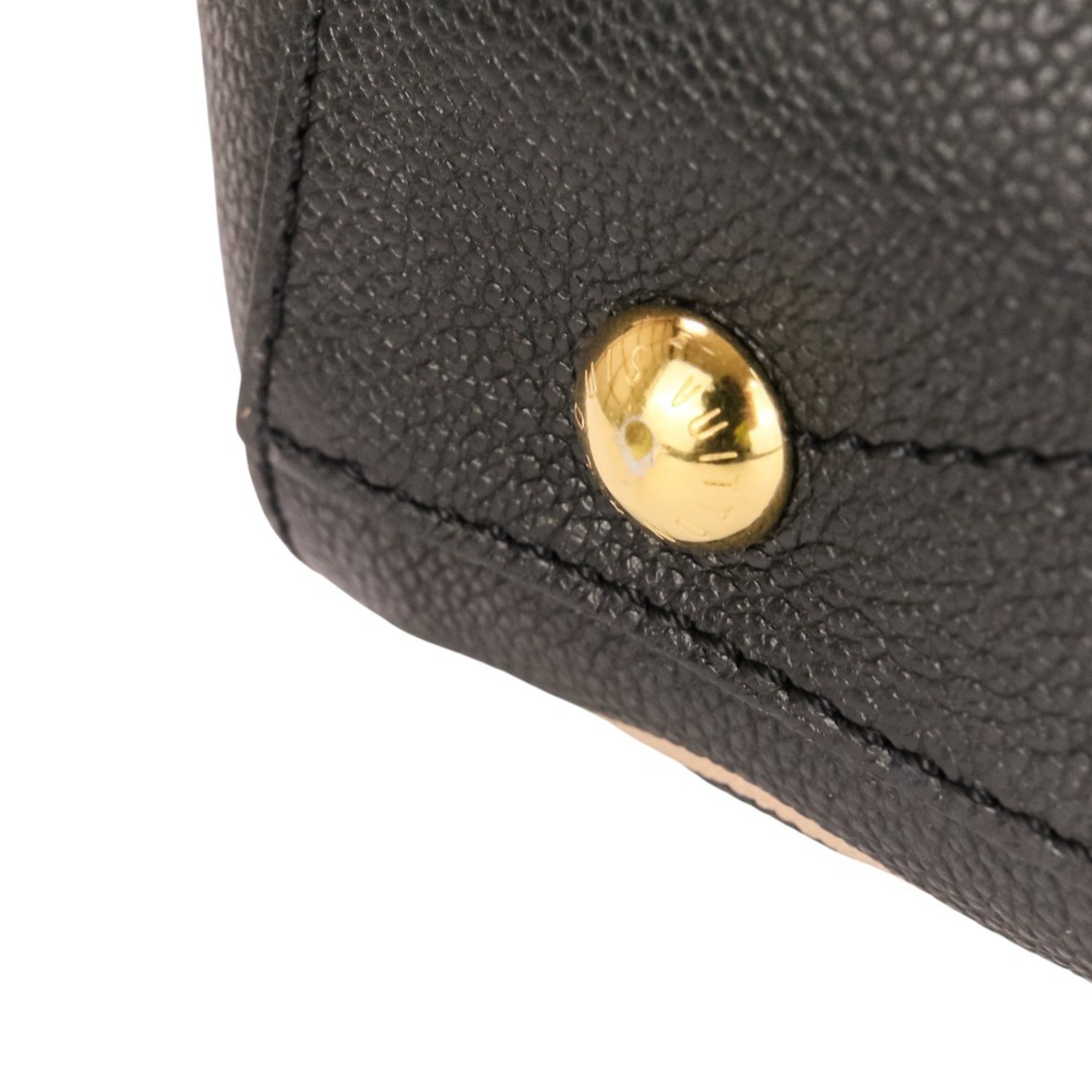 Louis Vuitton Black Monogram Empreinte Handbag (Pre-Owned)
