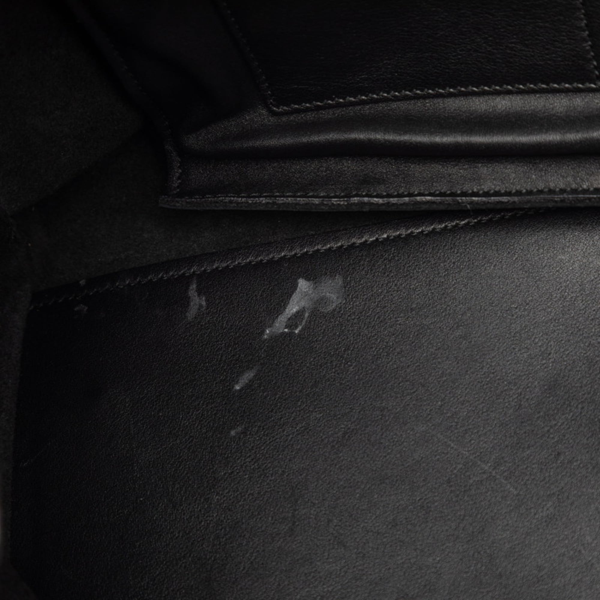 Saint Laurent Black Leather Handbag (Pre-Owned)