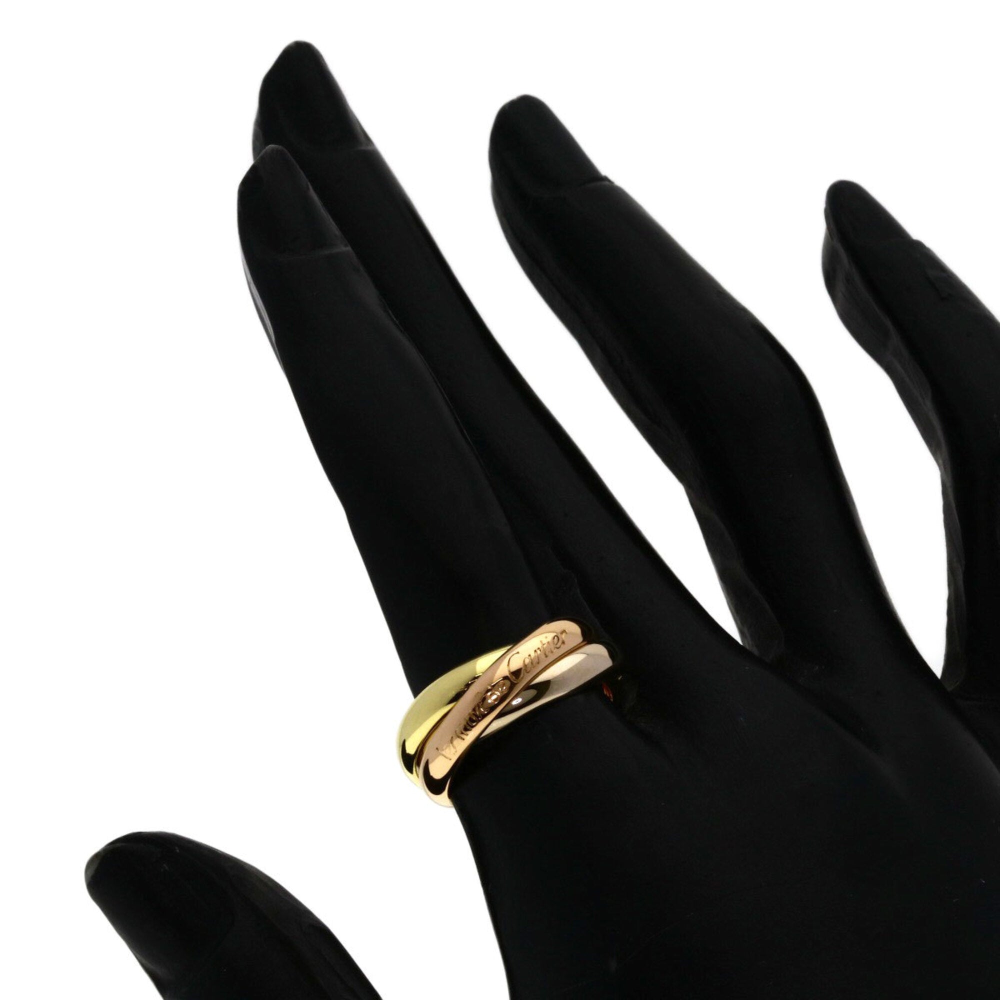 Cartier Trinity Yellow Gold (18K) Pink Gold (18K) White Gold (18K) Band Ring (Pre-Owned)