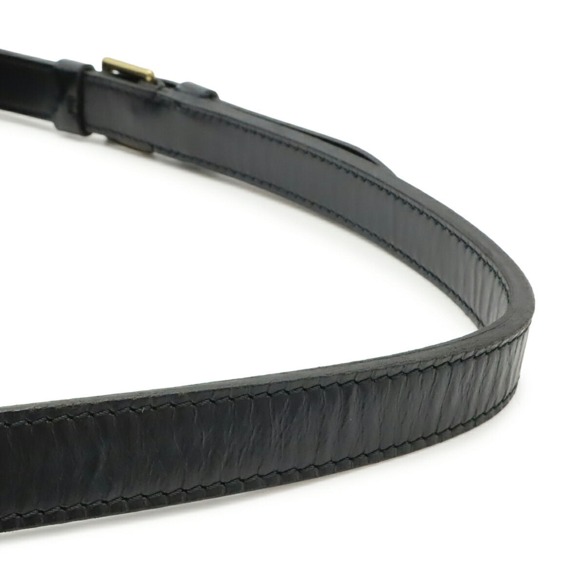 Louis Vuitton Black Noir Epi Leather Shoulder Bag (Pre-Owned)