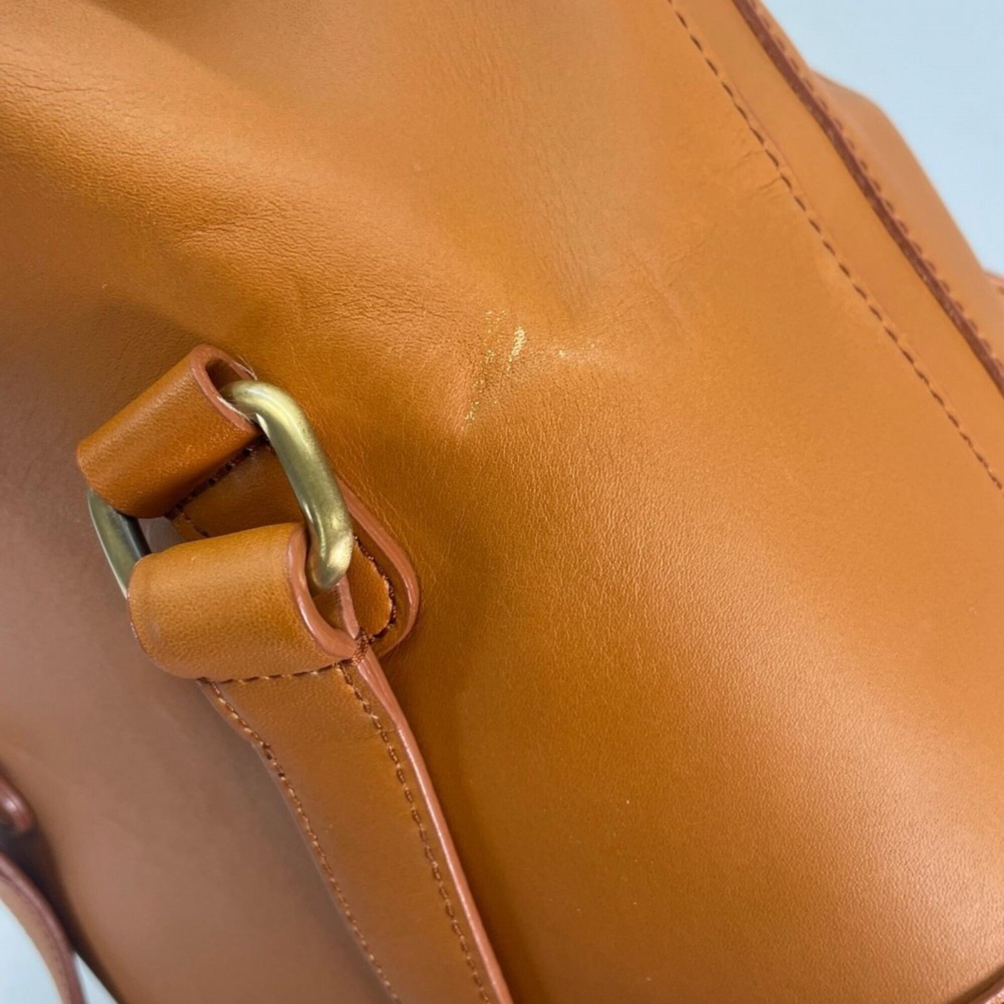 Burberry Brown Leather Handbag (Pre-Owned)