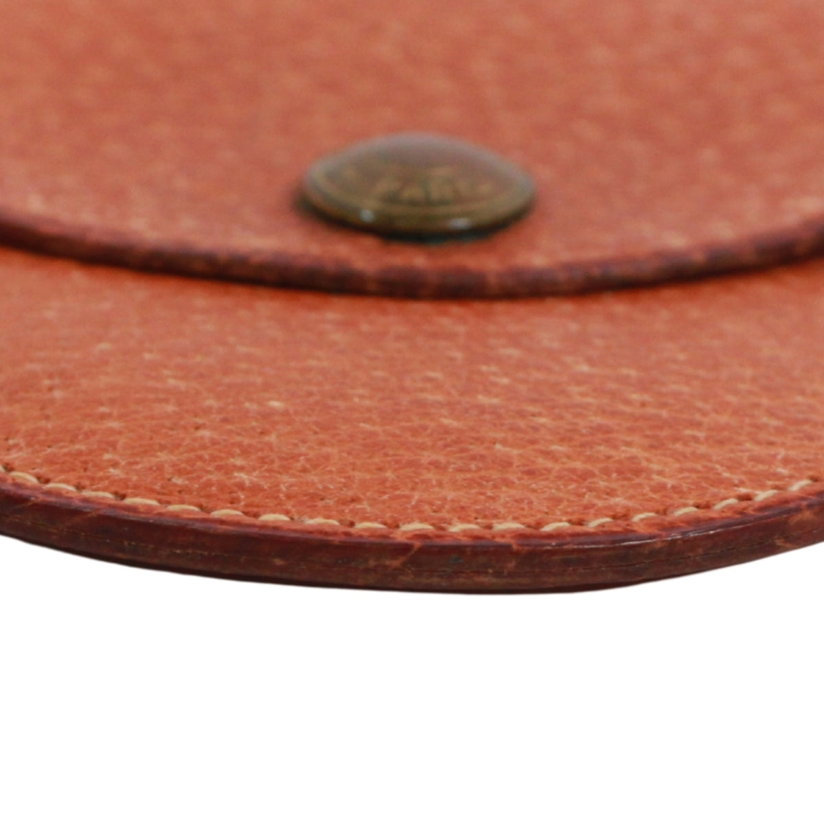 Hermes Brown Leather Coin Purse/Coin Case (Pre-Owned)