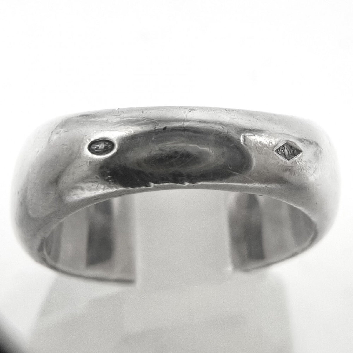 Hermes Gold (18K) Silver 925 Band Ring (Pre-Owned)