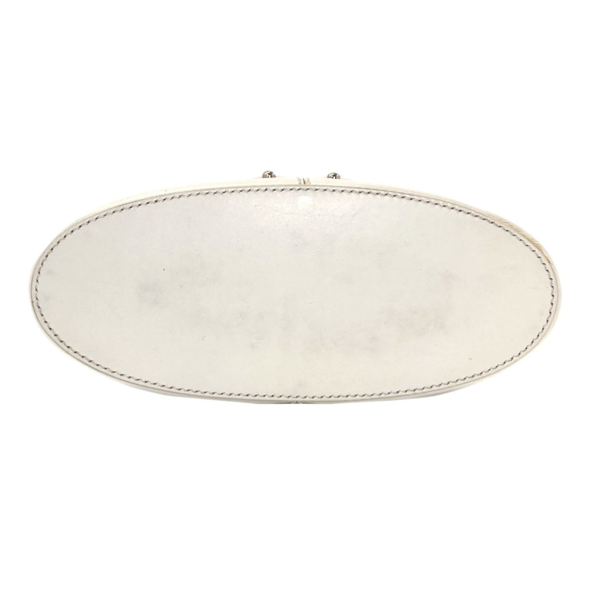 Tod's White Leather Handbag (Pre-Owned)