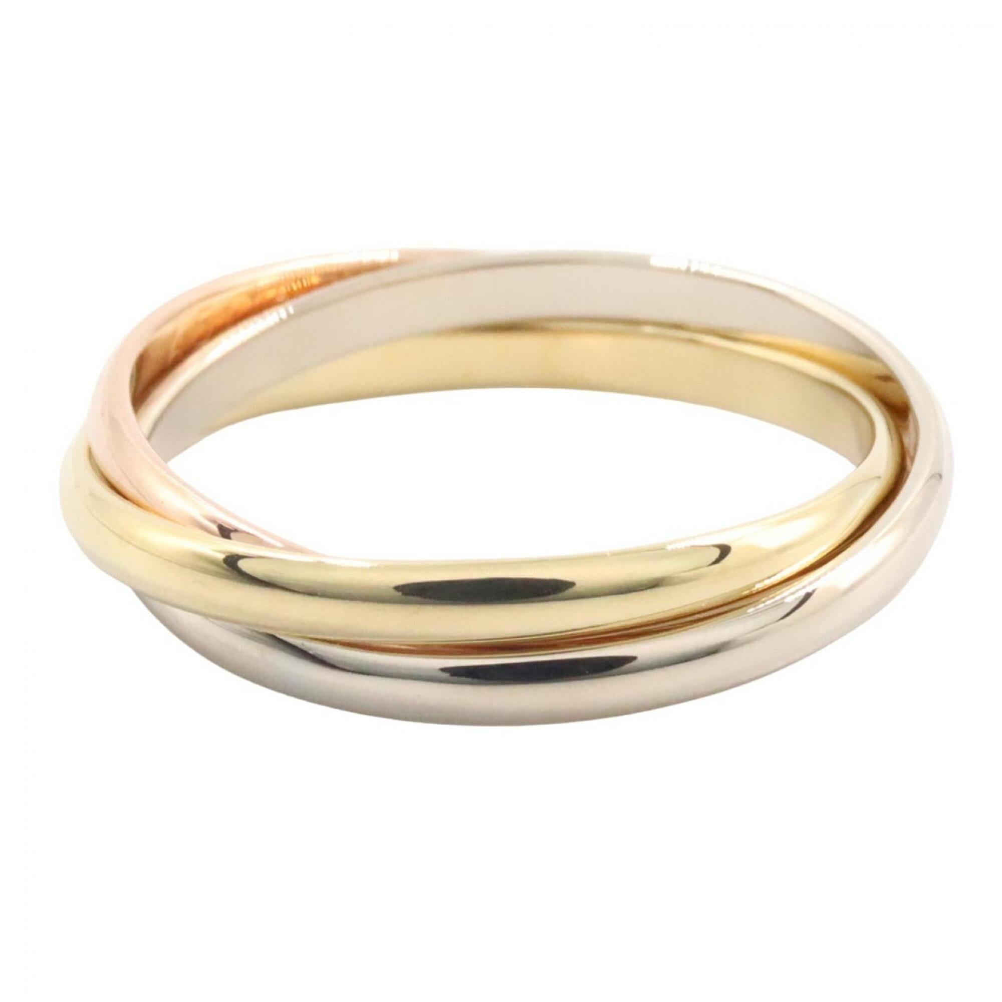 Cartier Gold Silver Yellow Gold (18K) Pink Gold (18K) White Gold (18K) Band Ring (Pre-Owned)