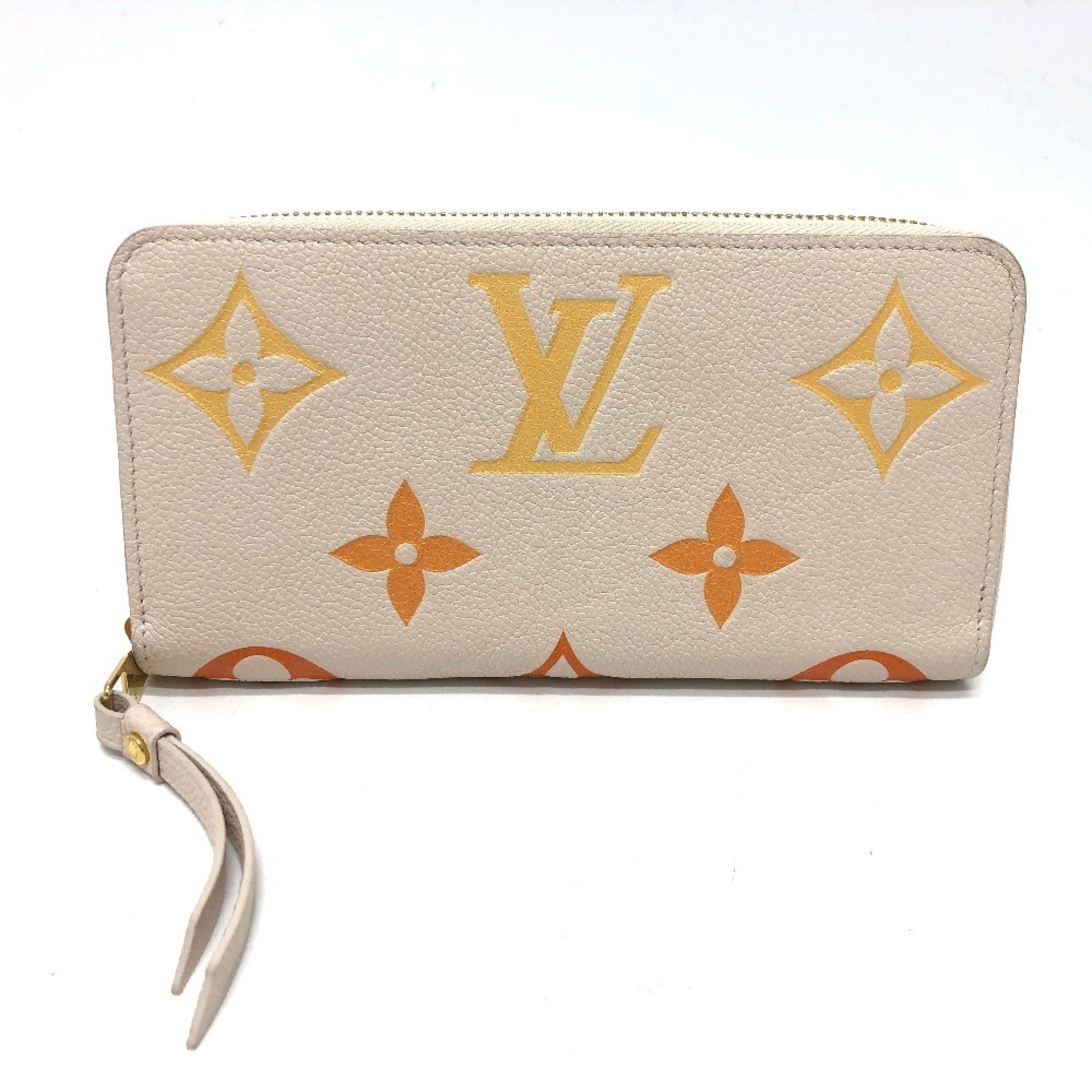 Louis Vuitton Monogram Empreinte Beige Monogram Empreinte Coin Purse/Coin Case (Pre-Owned)