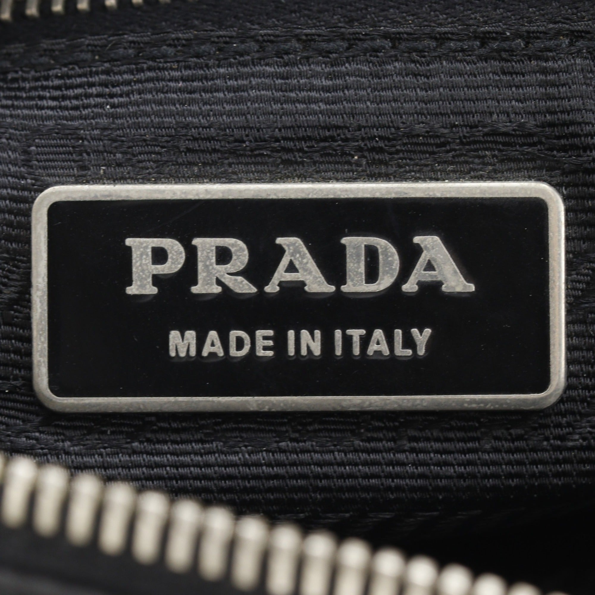 Prada Black Nylon Shoulder Bag (Pre-Owned)