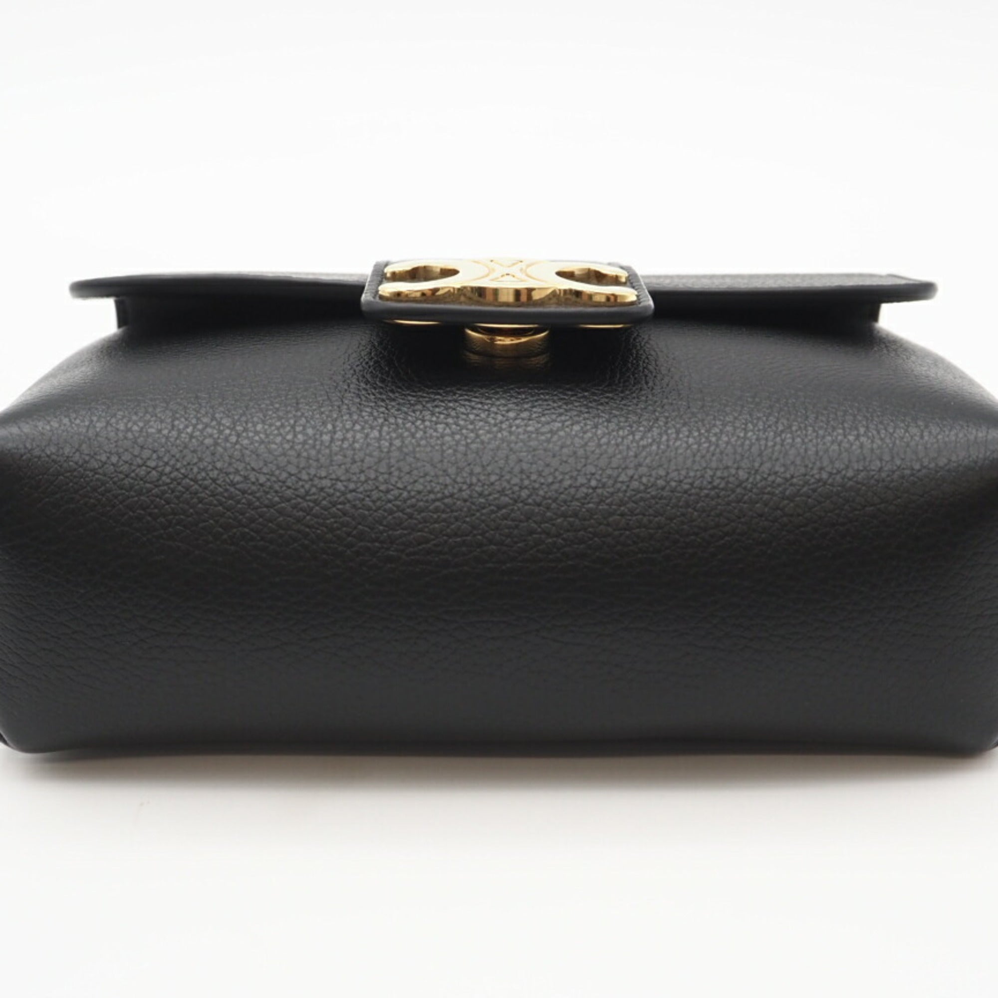Celine Black Leather Shoulder Bag (Pre-Owned)