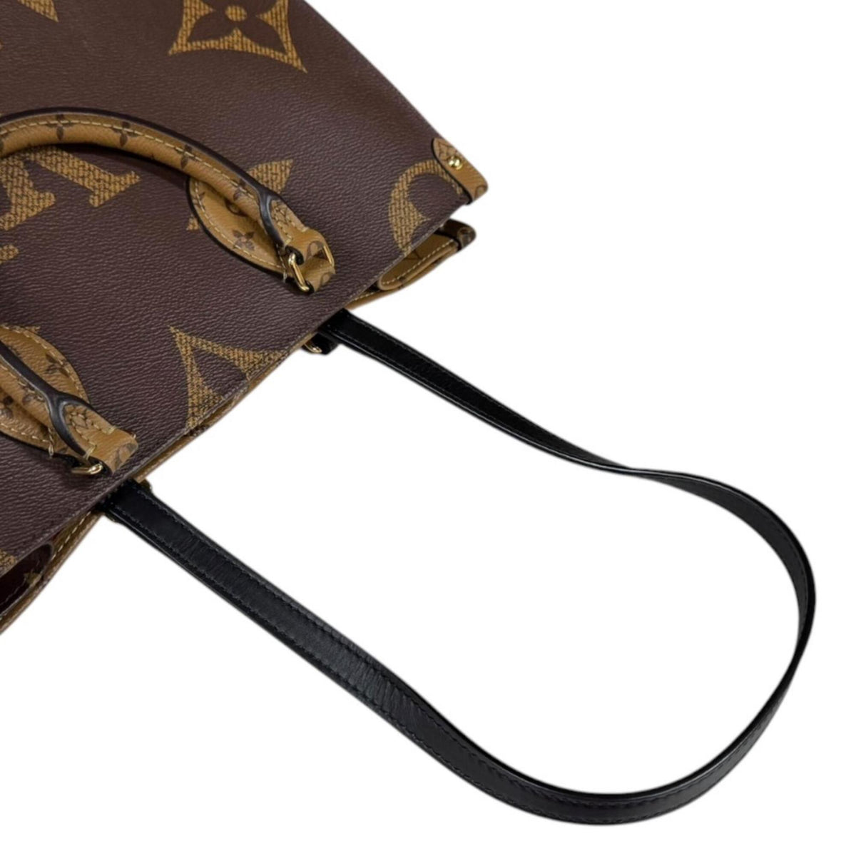 Louis Vuitton Brown Monogram Reverse Monogram Handbag Shoulder Bag (Pre-Owned)