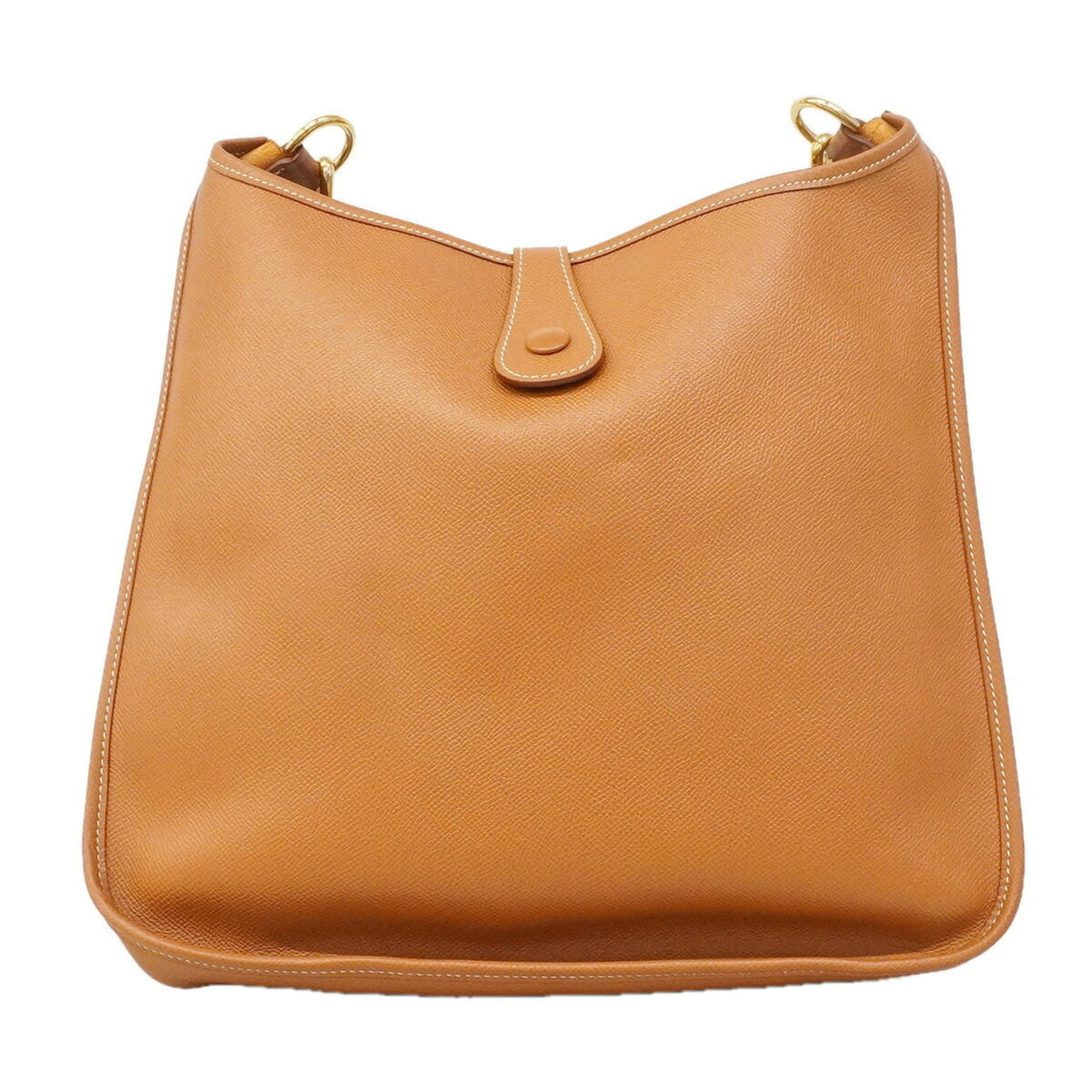 Hermes Gold Courchevel Leather Shoulder Bag (Pre-Owned)