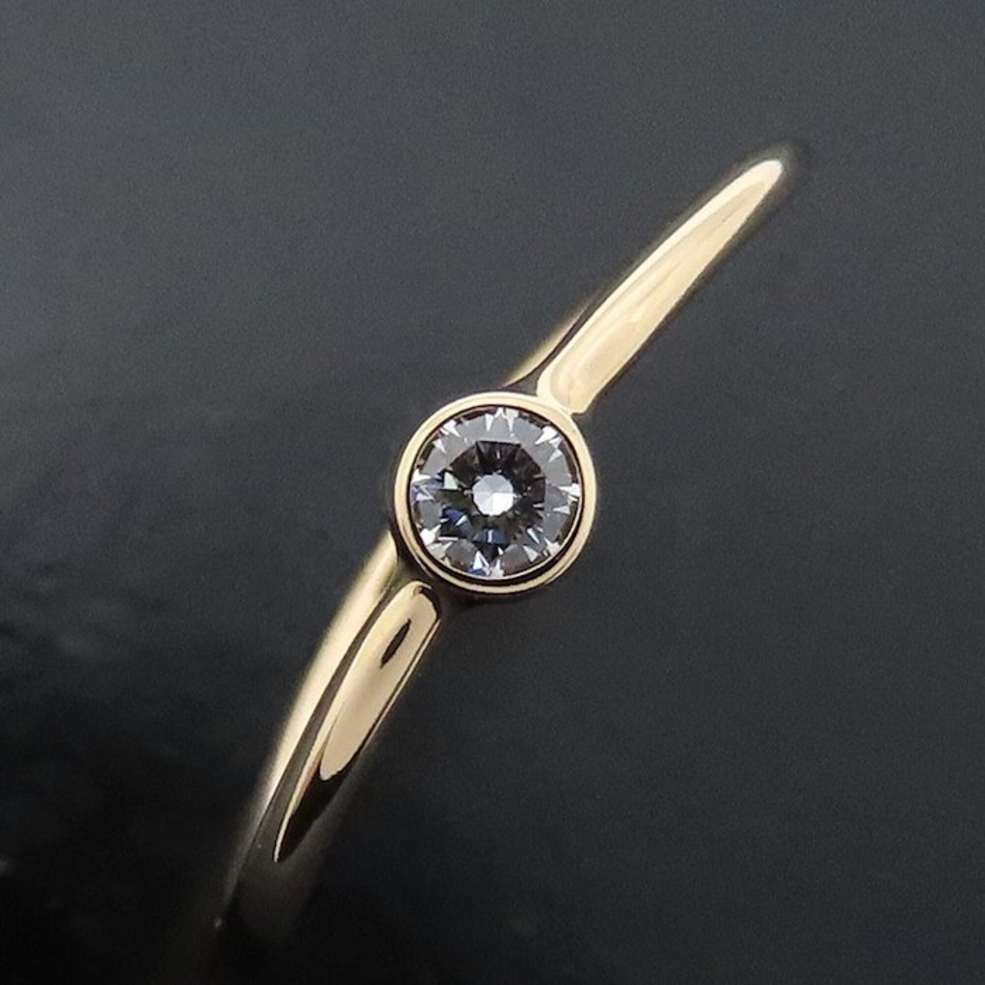 Tiffany Pink Gold (18K) Band Ring (Pre-Owned)