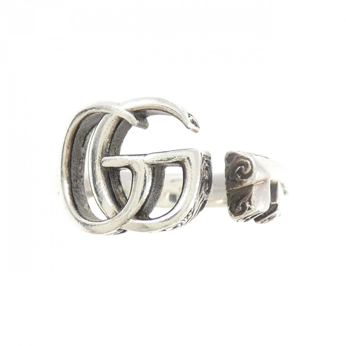 Gucci Silver Silver 925 Band Ring (Pre-Owned)