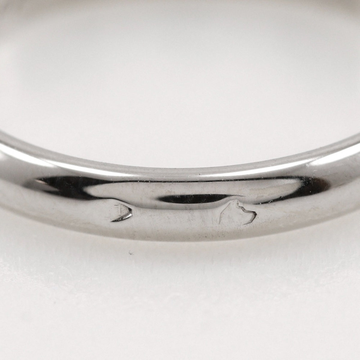 Cartier Platinum 950 Band Ring (Pre-Owned)