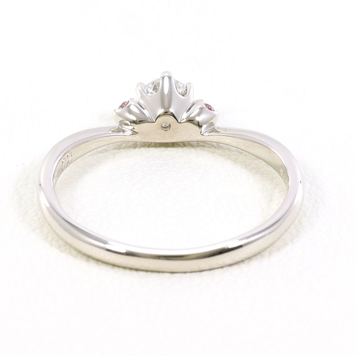 Unbranded Pink Platinum Platinum 900 Band Ring (Pre-Owned)