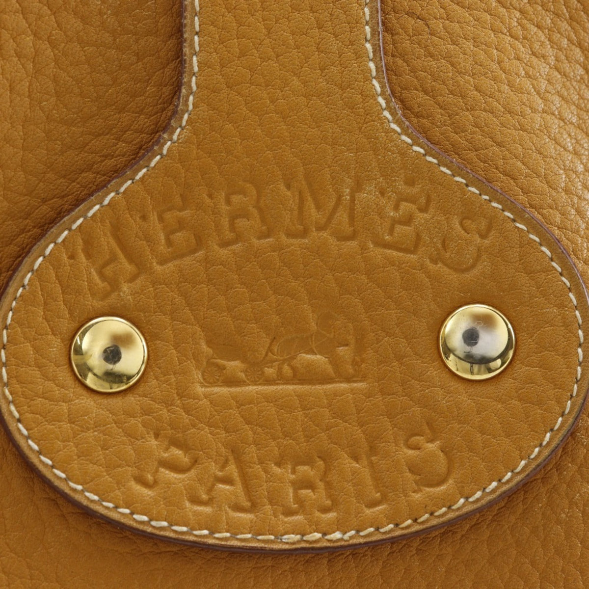 Hermes Natural Ardennes Leather Shoulder Bag (Pre-Owned)