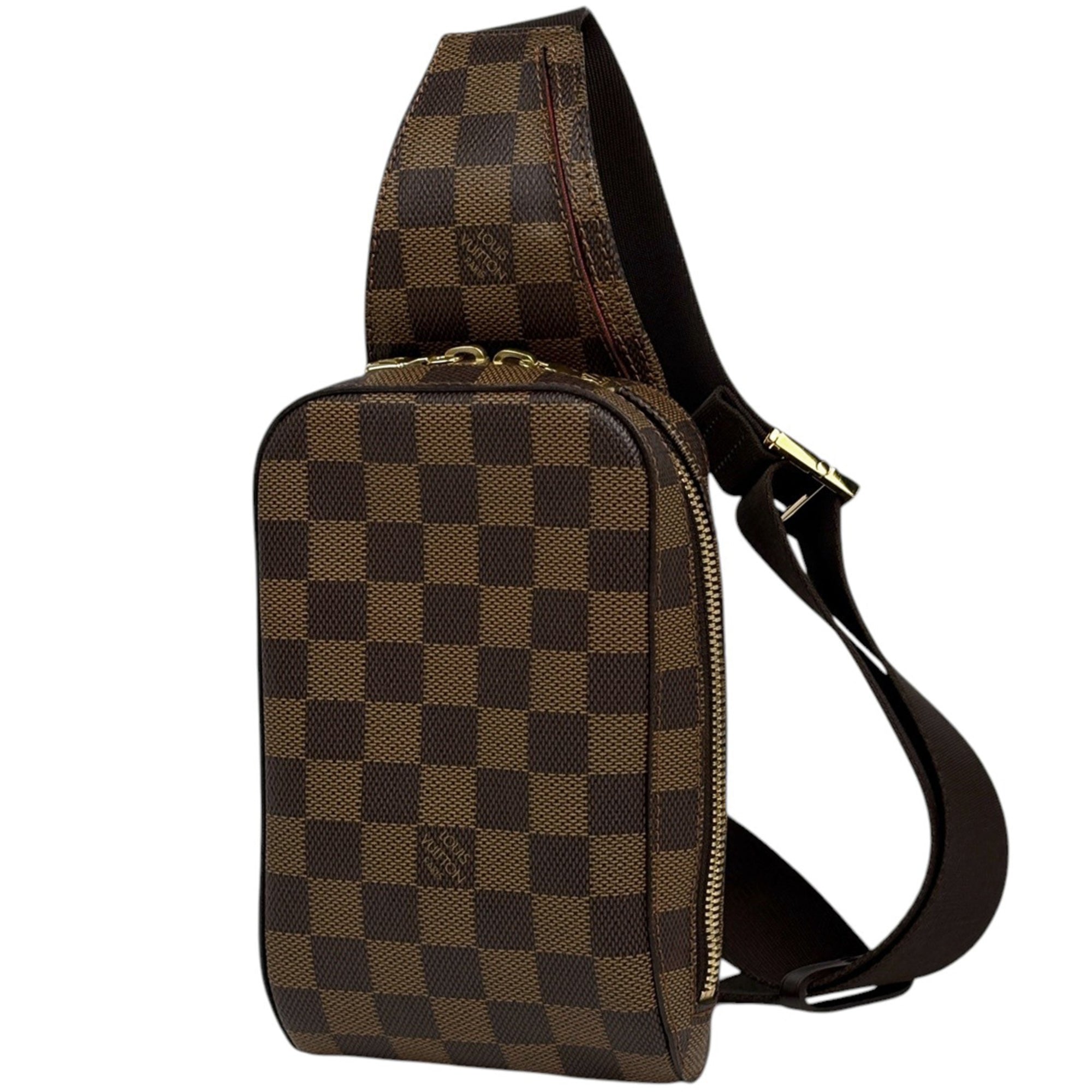 Louis Vuitton Damier Brown Fanny Pack Shoulder Bag (Pre-Owned)