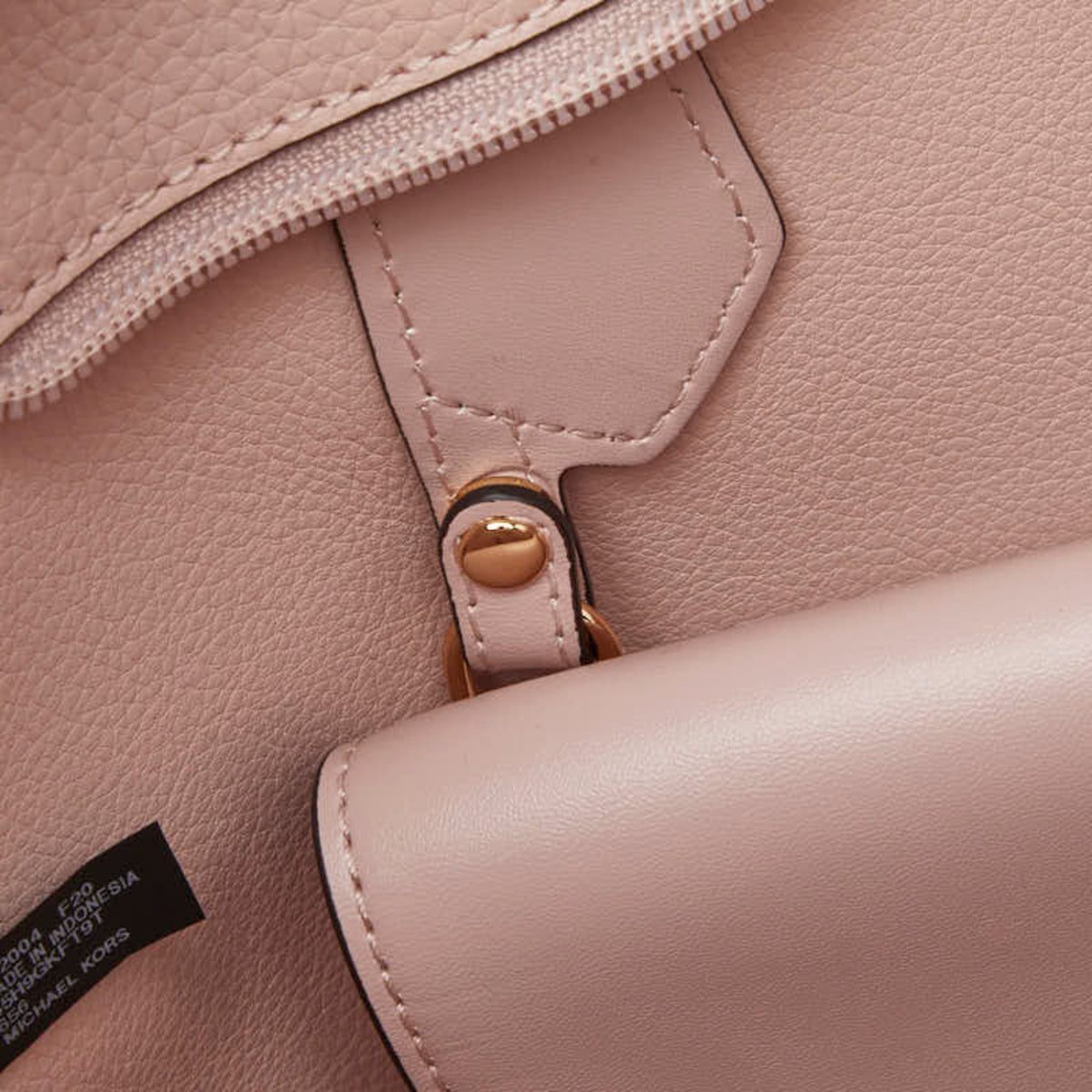 Michael Kors Pink Leather Pouch Shoulder Bag Tote Bag (Pre-Owned)