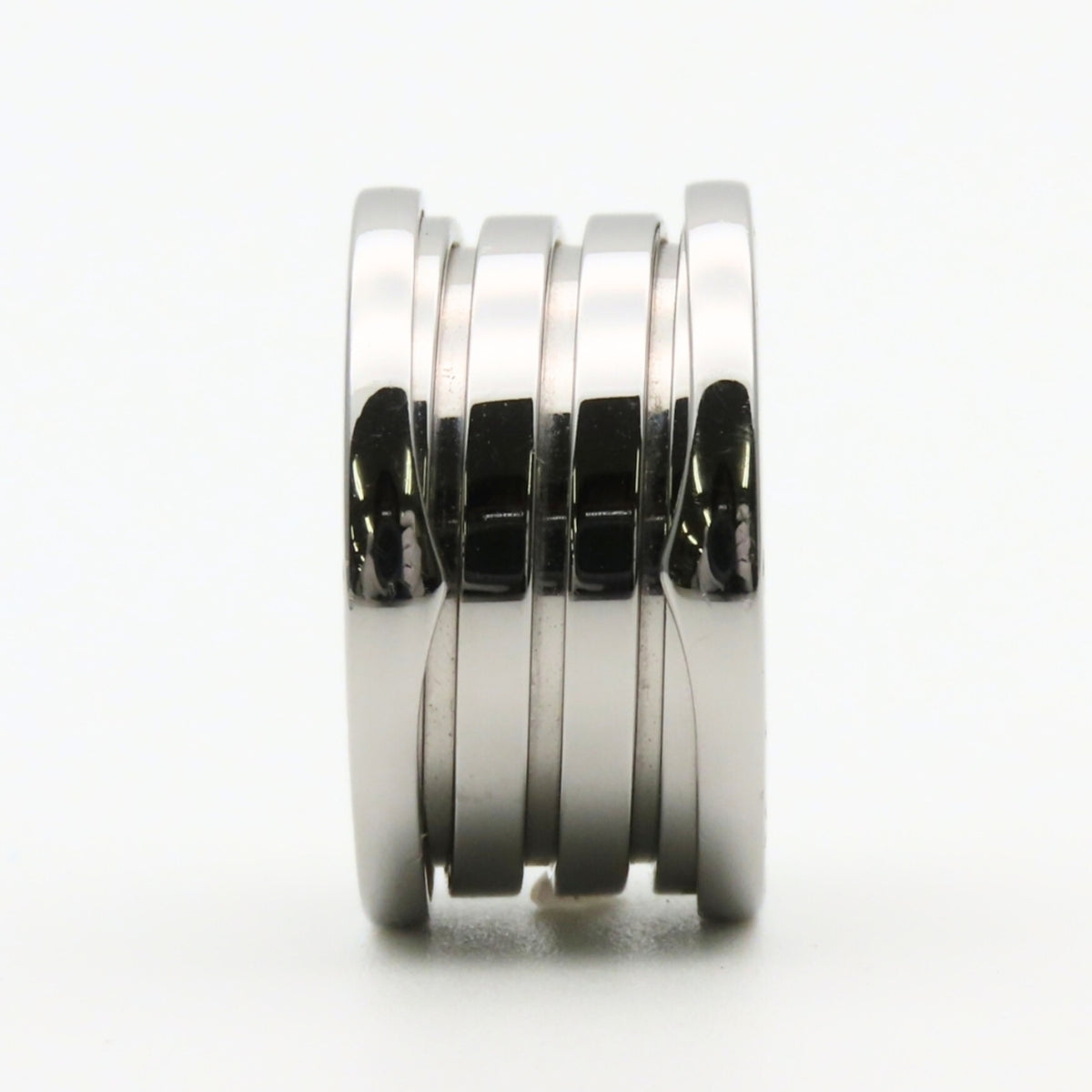 Bvlgari White White Gold (18K) Band Ring (Pre-Owned)