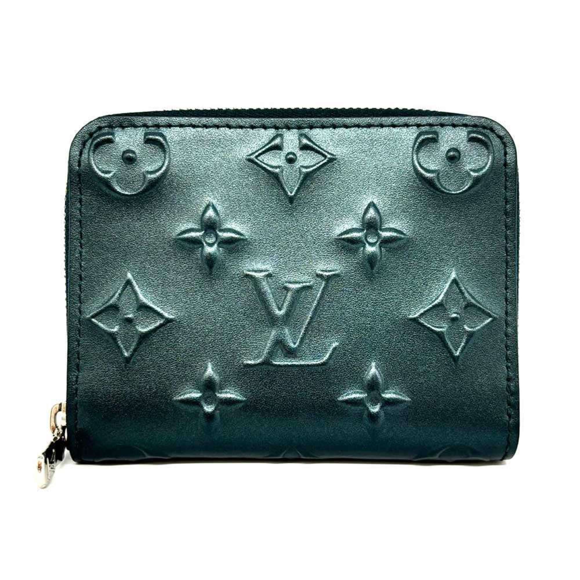 Louis Vuitton Monogram Blue Monogram Coin Purse/Coin Case (Pre-Owned)