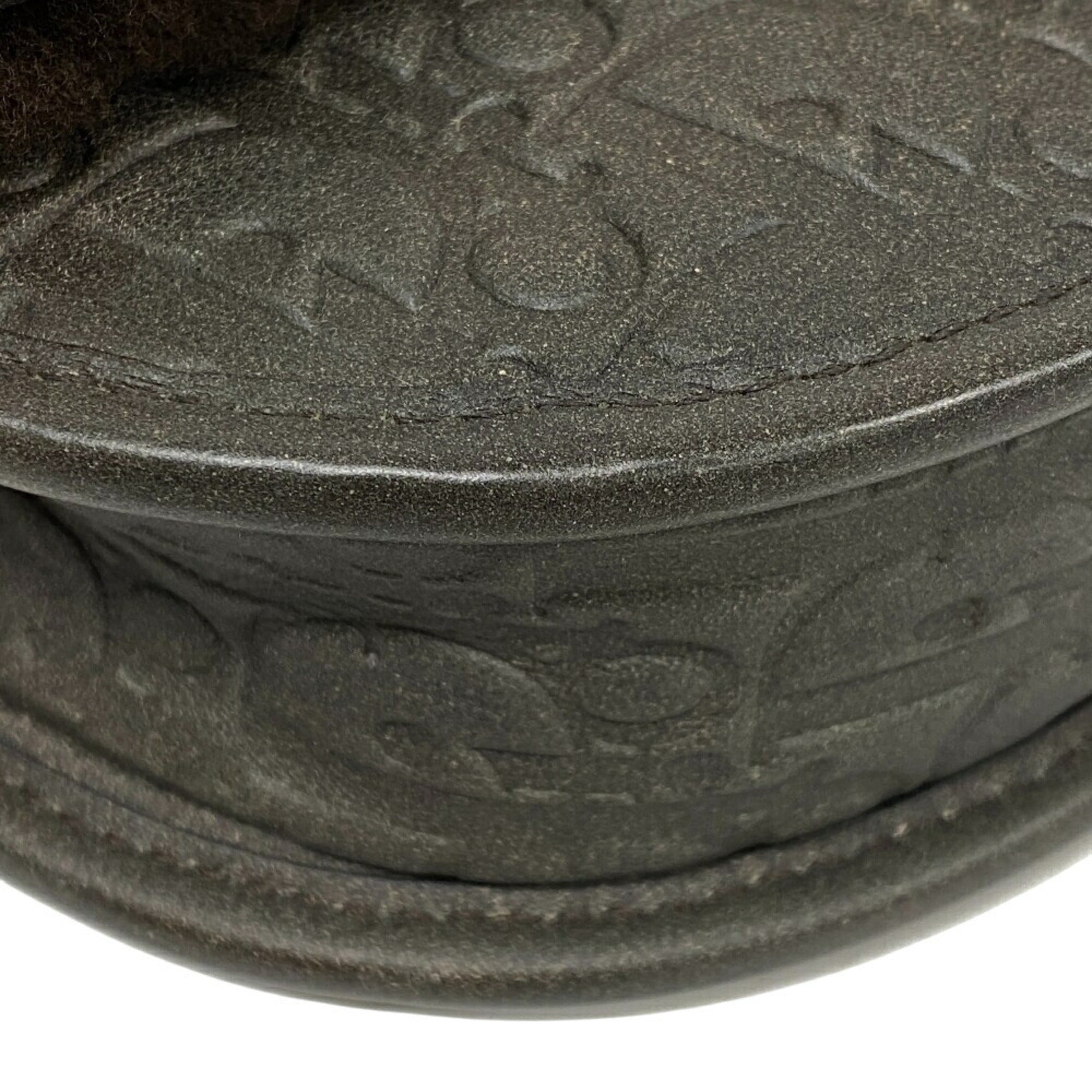 Christian Dior Brown Leather Shoulder Bag (Pre-Owned)