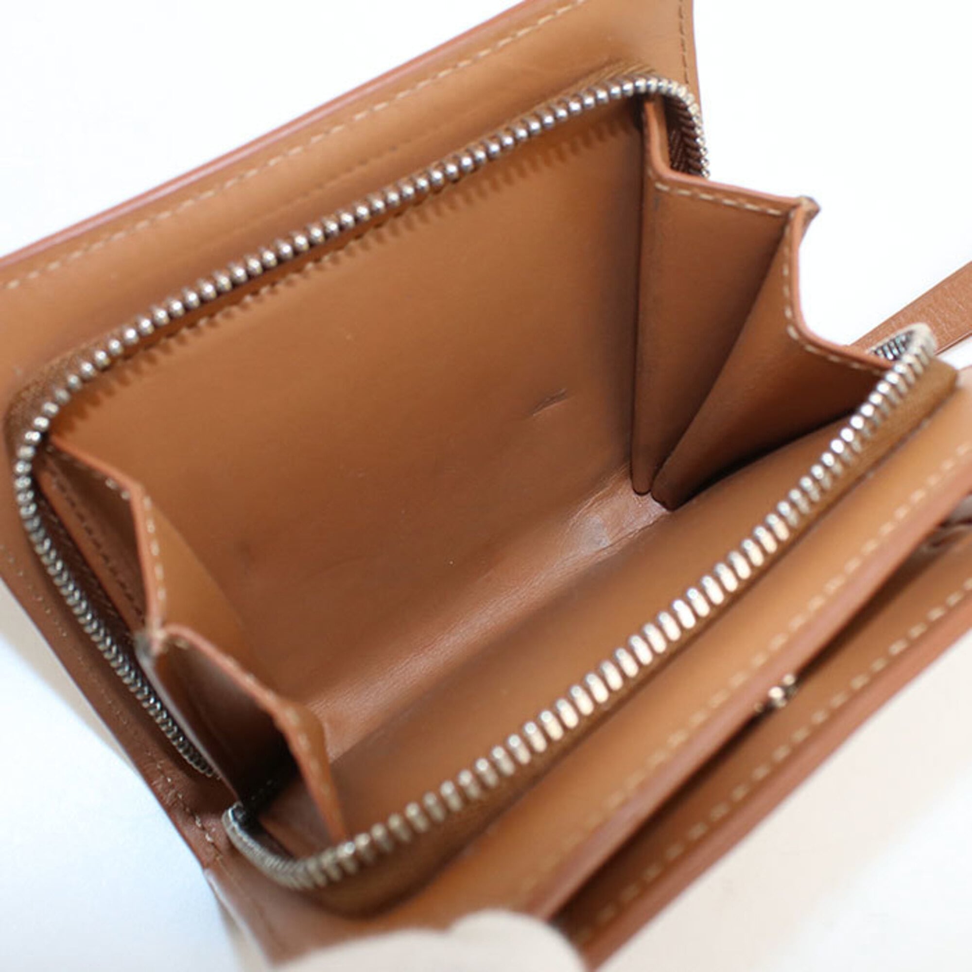 Loewe Brown Leather Wallet (Bi-Fold) (Pre-Owned)